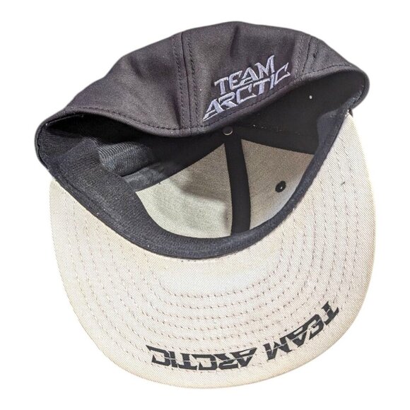 Team Arctic Cat Hat A-Flex Black XSMALL Good Condition - Picture 6 of 8